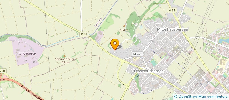 localisation de l'entreprise MELTING POT  OBERHAUSBERGEN