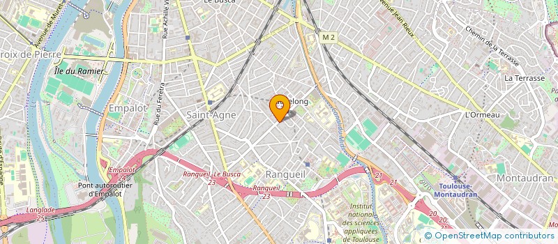 localisation de l'entreprise MELTING POT à TOULOUSE