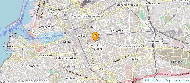 localisation de l'entreprise MELTING POT à MARSEILLE