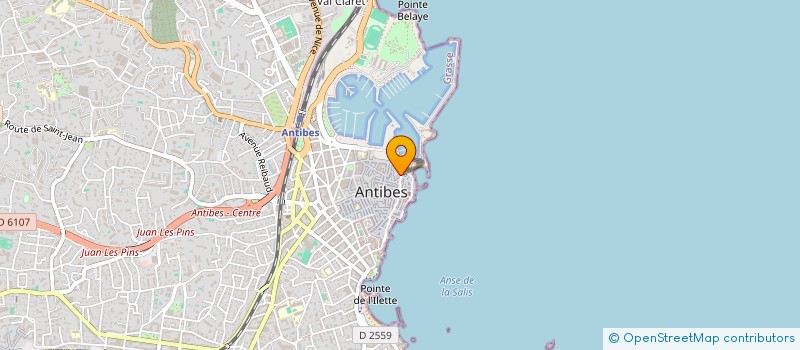 localisation de l'entreprise MELTING-POT à ANTIBES
