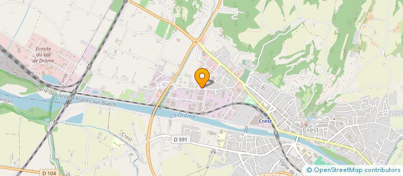 localisation de l'entreprise MELTING POT  AOUSTE-SUR-SYE