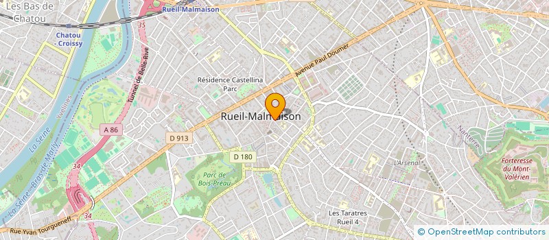 localisation de l'entreprise MELTING POT à RUEIL-MALMAISON