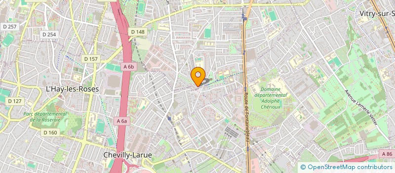 localisation de l'entreprise MELTING POT PRODUCTION  VILLEJUIF