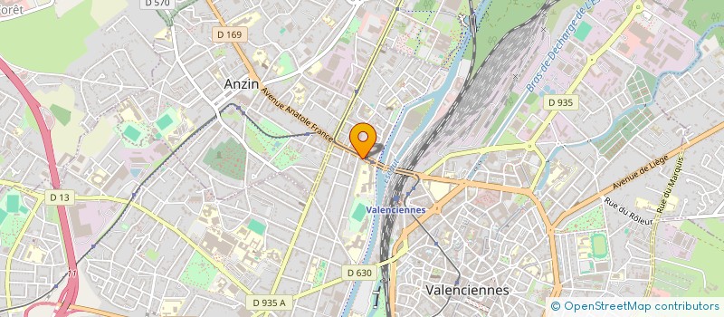 localisation de l'entreprise MELTING POTES à VALENCIENNES