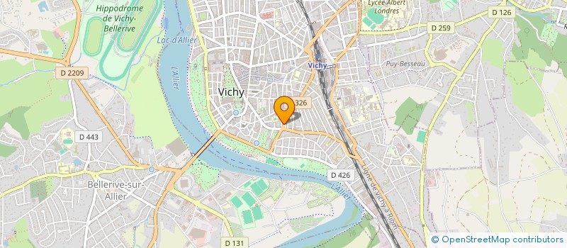 localisation de l'entreprise MELTING POTES à VICHY
