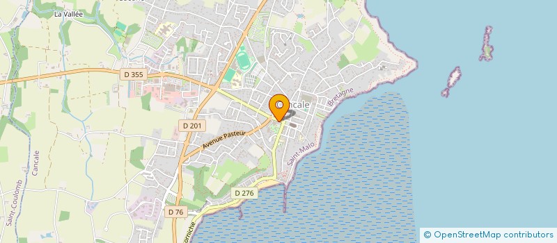 localisation de l'entreprise MELTING-POTES  CANCALE