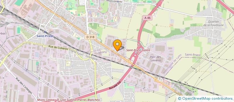 localisation de l'entreprise MELTING POTES BAND  SAINT-PRIEST