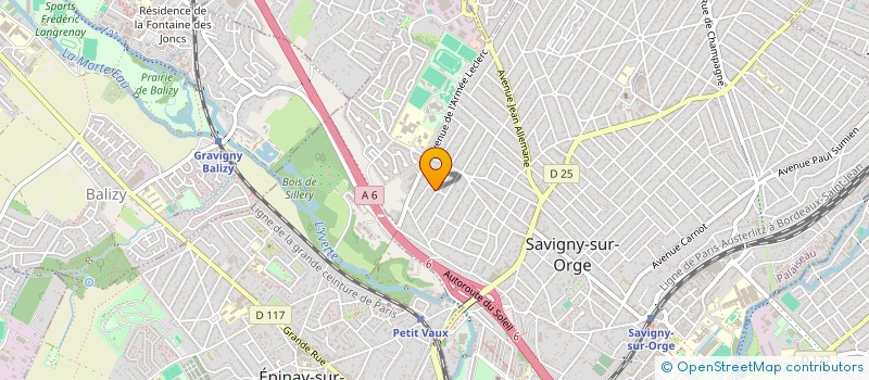 localisation de l'entreprise MELTING POTES BIG BAND  SAVIGNY-SUR-ORGE