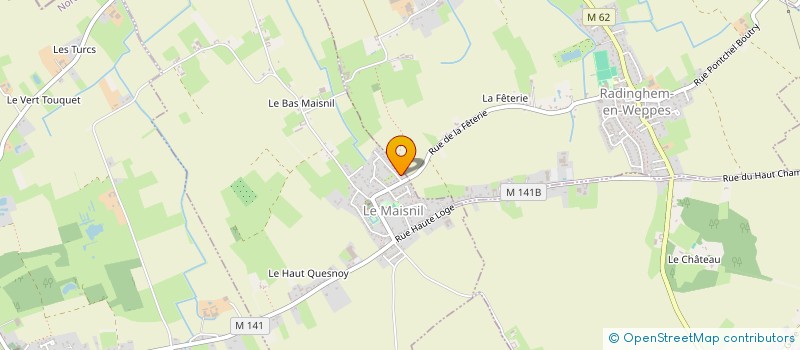 localisation de l'entreprise MELUCAM INVEST à LE MAISNIL