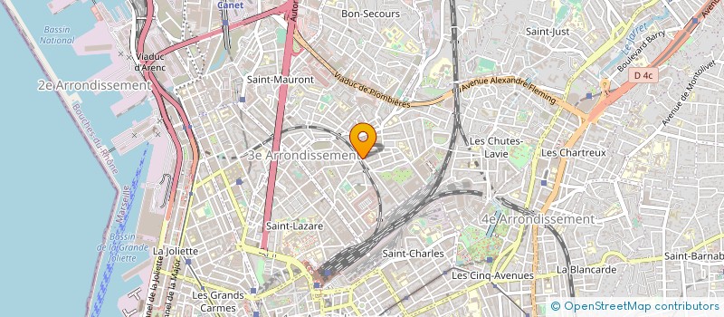 localisation de l'entreprise MELUCCE à MARSEILLE