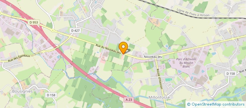 localisation de l'entreprise MELUCINE BEAUTE  ROSULT