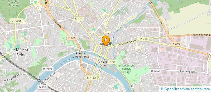 localisation de l'entreprise MELUN 4 SAISONS - GROUPE AMAP DE CONSOMMATEURS DE MELUN  MELUN