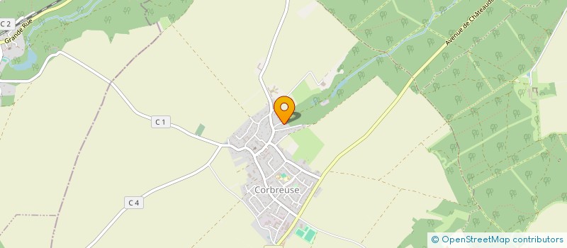 localisation de l'entreprise MELUN BIO  CORBREUSE