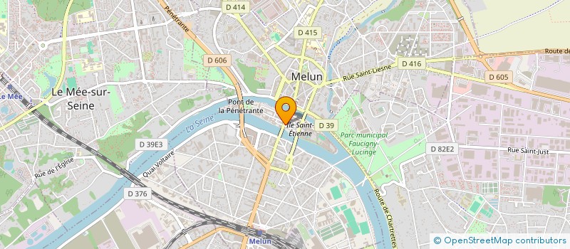 localisation de l'entreprise MELUN CONSEIL HABITAT à MELUN