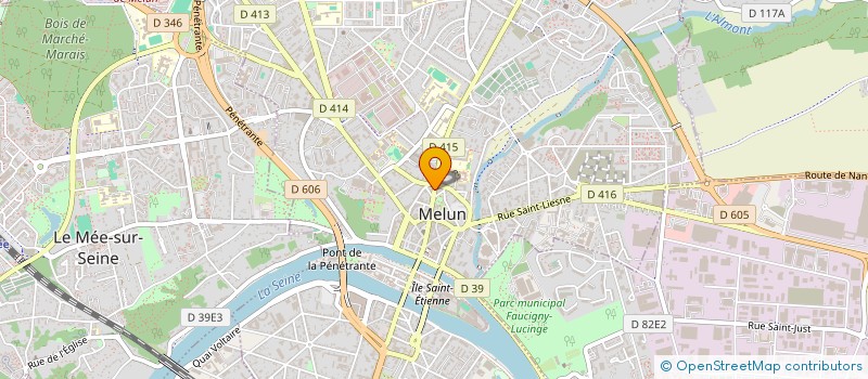 localisation de l'entreprise MELUN FINANCE CONSEIL  LIEUSAINT