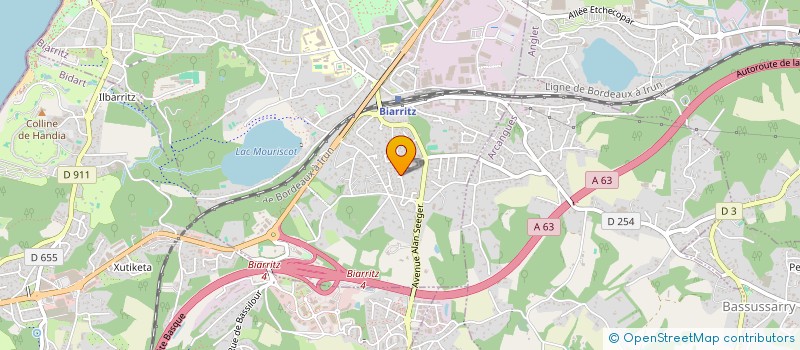 localisation de l'entreprise MELUN INGENIERIE REALISATION ECONOMIE à BIARRITZ