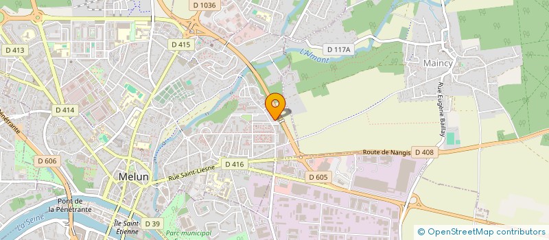 localisation de l'entreprise MELUN PROTECTION SECURITE (M.P.S.) à MELUN
