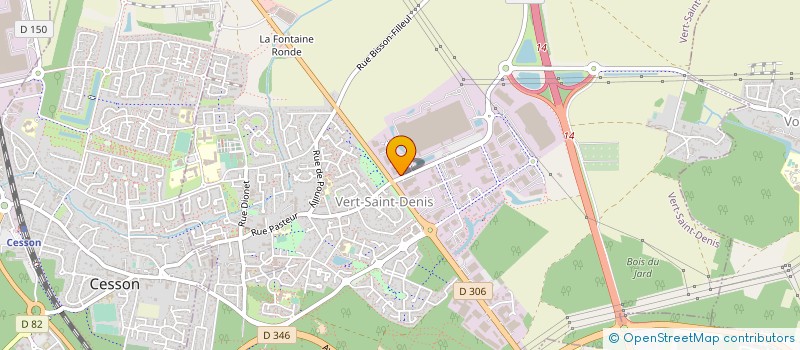 localisation de l'entreprise MELUN SENART AUTOMOBILE à VERT-SAINT-DENIS
