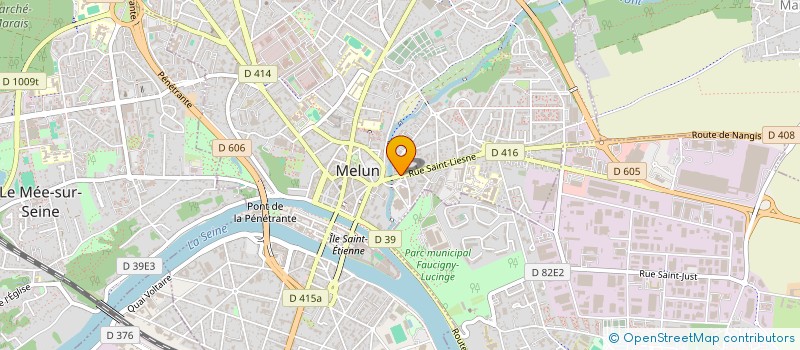 localisation de l'entreprise MELUN SERVICES  MELUN