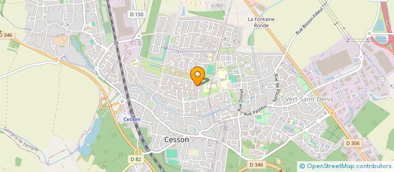 localisation de l'entreprise MELUN SERVICES ENTREPRISES  CESSON