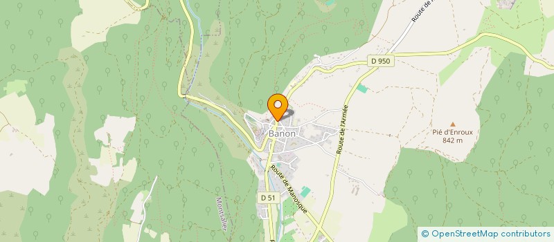 localisation de l'entreprise MELUNA  BANON