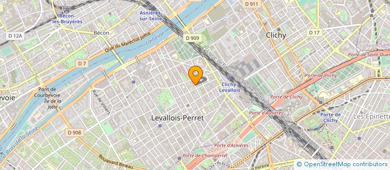 localisation de l'entreprise MELUNDO DATA à LEVALLOIS-PERRET