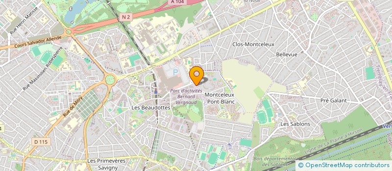 localisation de l'entreprise MELURISSE à SEVRAN