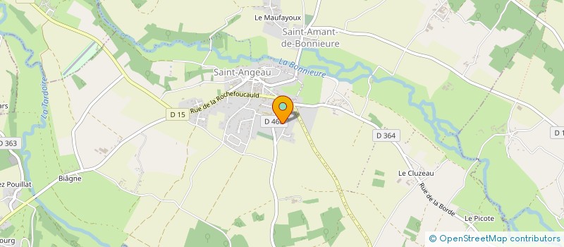 localisation de l'entreprise MELUSINE à VAL-DE-BONNIEURE