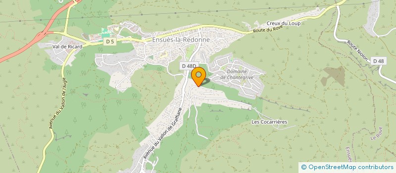 localisation de l'entreprise MELUSINE  ROQUEBRUNE-SUR-ARGENS