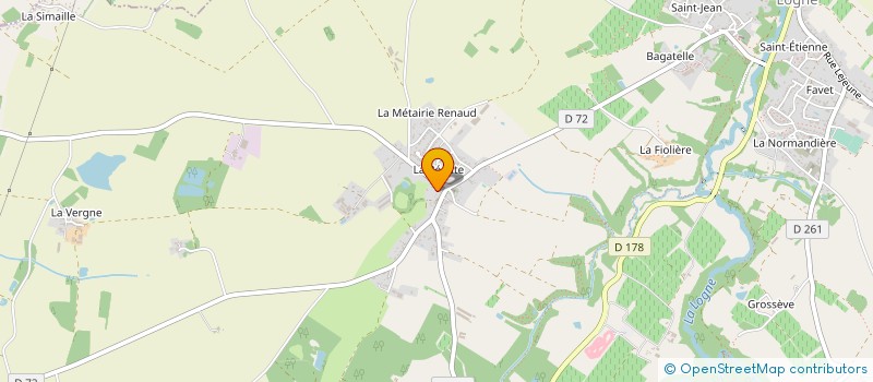 localisation de l'entreprise MELUSINE  TOUVOIS