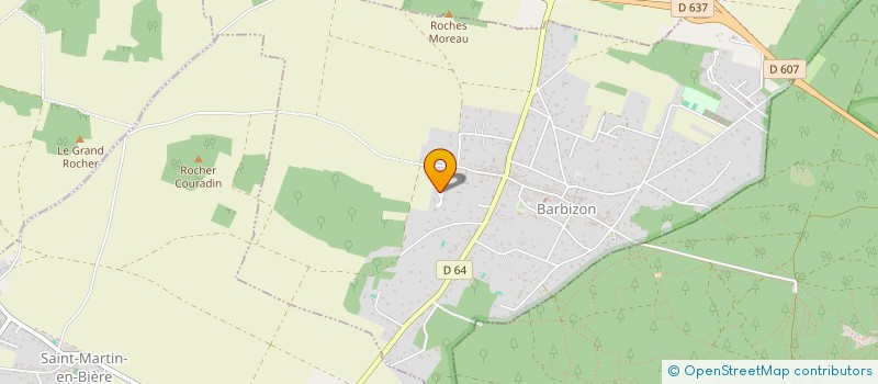 localisation de l'entreprise MELUSINE  BARBIZON