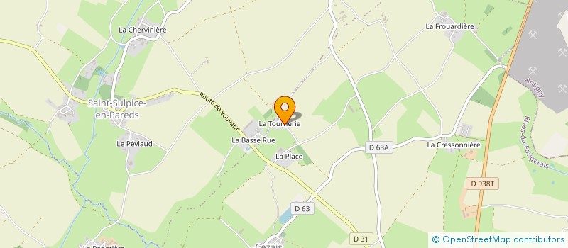 localisation de l'entreprise MELUSINE  RIVES-DU-FOUGERAIS