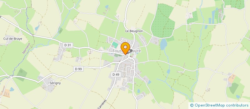 localisation de l'entreprise MELUSINE  FOUSSAIS-PAYRE