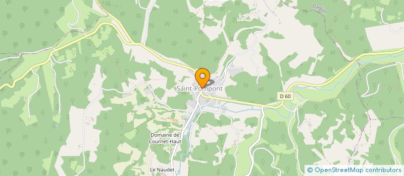 localisation de l'entreprise MELUSINE PRODUCTION à SIORAC-EN-PERIGORD
