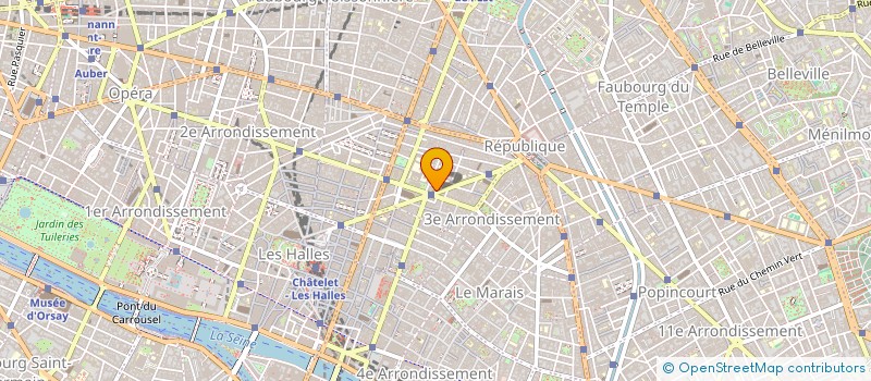 localisation de l'entreprise MELVA  PARIS