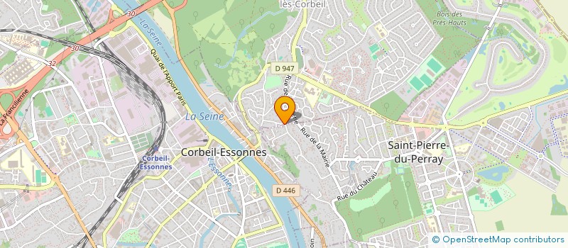 localisation de l'entreprise MELVAN  SAINT-GERMAIN-LES-CORBEIL