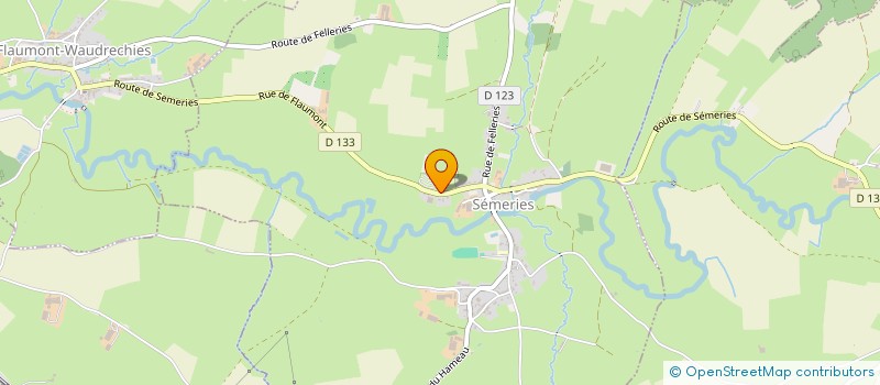 localisation de l'entreprise MELVANDE  SEMERIES