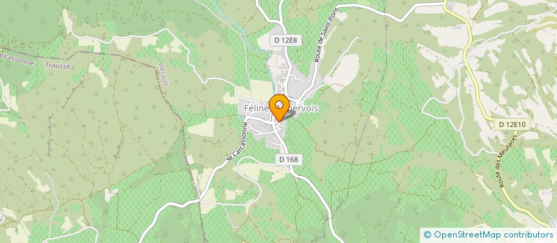 localisation de l'entreprise MELVIANES  OLONZAC