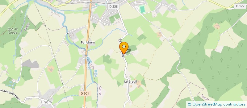 localisation de l'entreprise MELVICART  SAMER