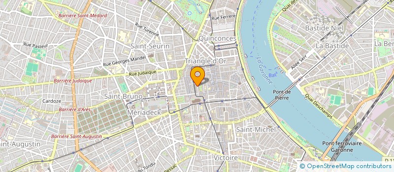 localisation de l'entreprise MELVIL à BORDEAUX