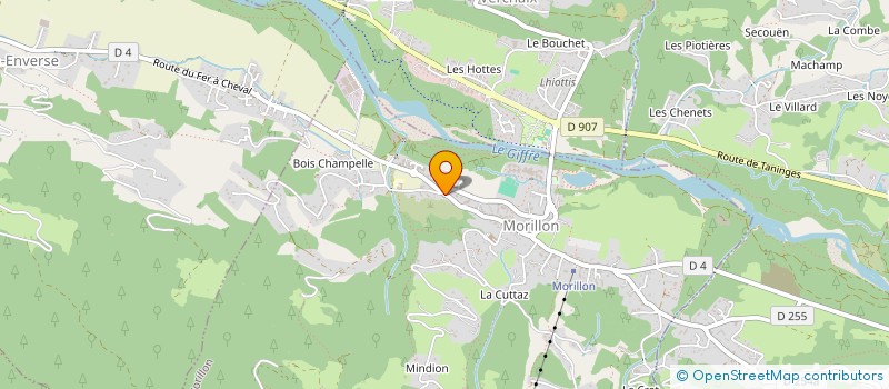 localisation de l'entreprise MELVIN  MORILLON