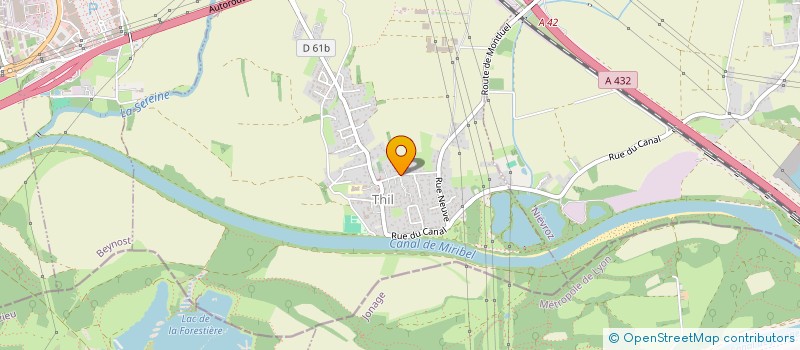 localisation de l'entreprise MELVIN HOLDING  THIL