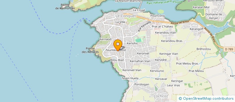 localisation de l'entreprise MELY  PLOUZANE