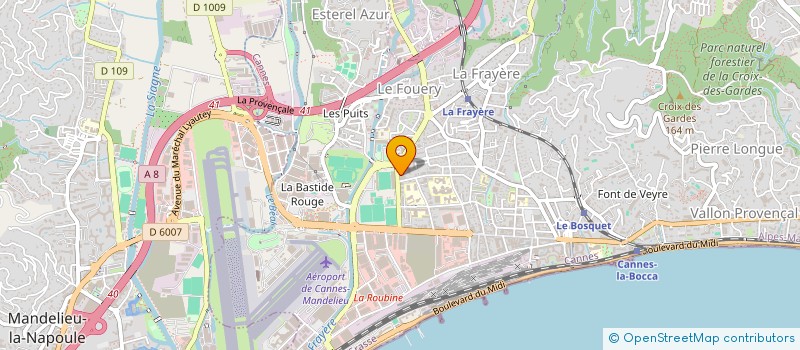 localisation de l'entreprise MELYA  CANNES