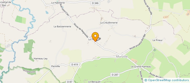 localisation de l'entreprise MELYA PATRIMOINE  MORVILLE