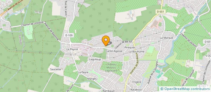 localisation de l'entreprise MELYA PAYSAGE  LEOGNAN