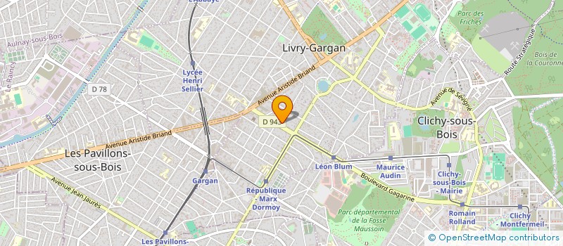 localisation de l'entreprise MELYANE à LIVRY-GARGAN