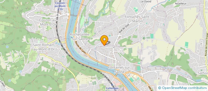 localisation de l'entreprise MELYBENO  FONTAINES-SAINT-MARTIN