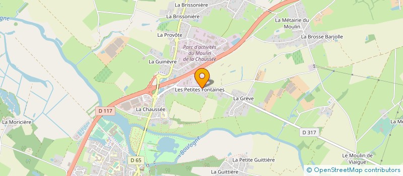 localisation de l'entreprise MELYCE à SAINT-PHILBERT-DE-GRAND-LIEU