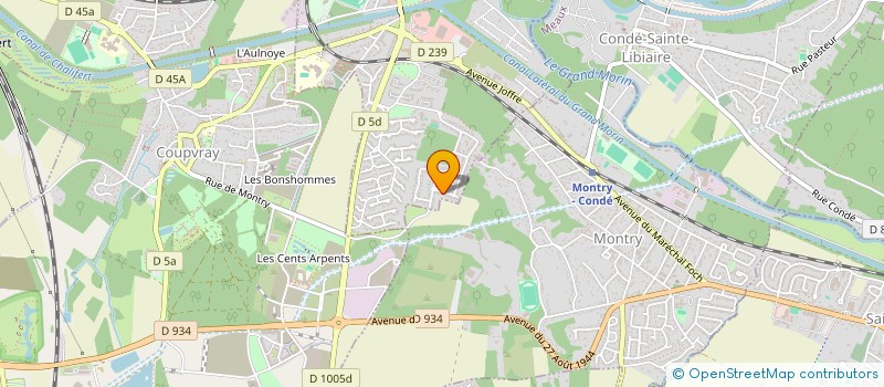 localisation de l'entreprise MELYMELO CAPITAL à ESBLY